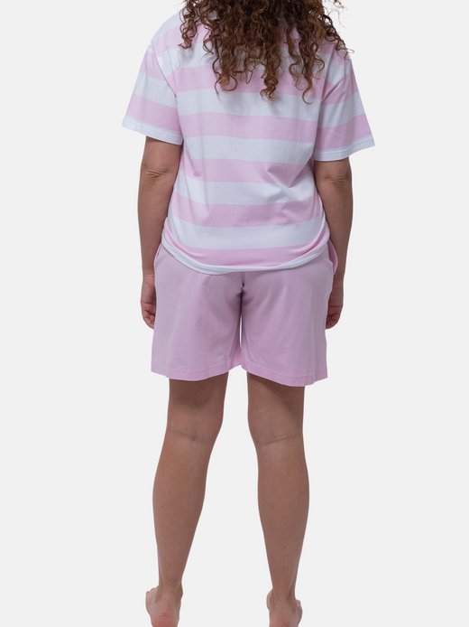 Damen Schlafanzug - Streaked Lines