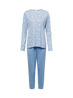 Artikelbild Damen Schlafanzug von Mey in hellblau gemustert