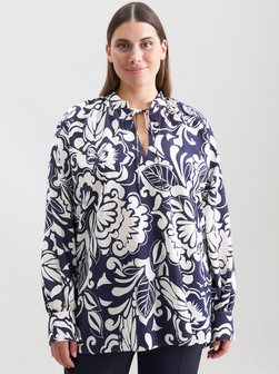 Damen Schlupfbluse - Curvy - Druck