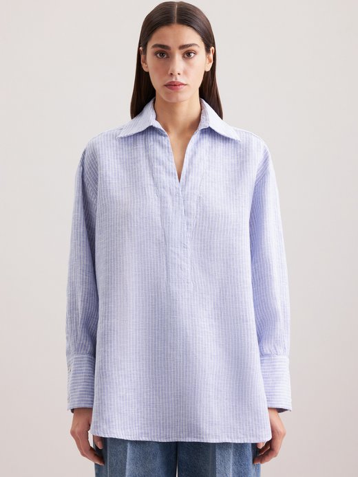 Damen Schlupfbluse - Oversized Fit