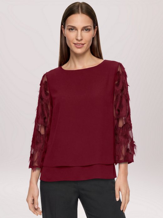 Damen Schlupfbluse