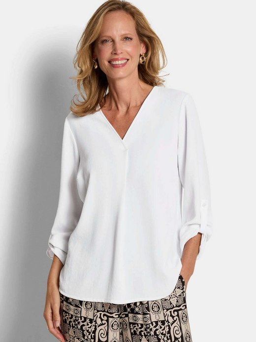 Damen Schlupfbluse