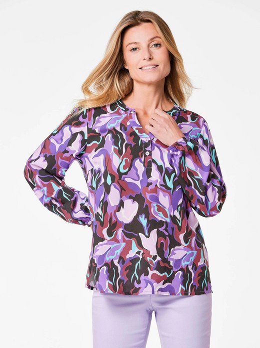 Damen Schlupfblusen - Kurzgöße