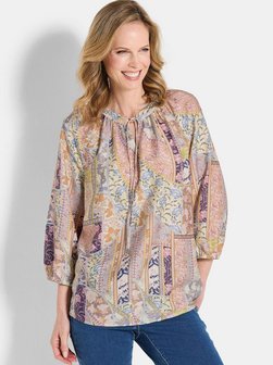 Damen Schlupfblusen - Kurzgöße