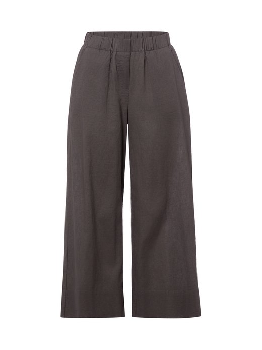 Damen Schlupfhose mit Leinen-Anteil