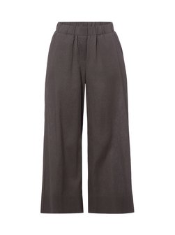 Damen Schlupfhose mit Leinen-Anteil
