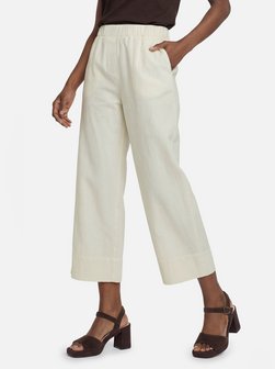 Damen Schlupfhose mit Leinen-Anteil
