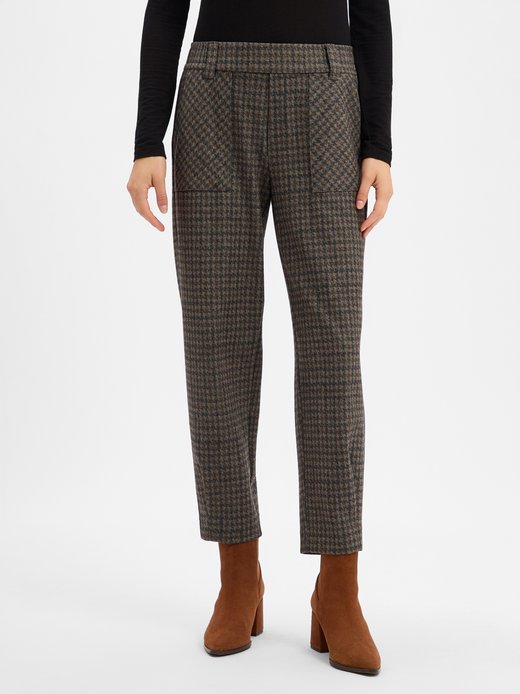 Damen Schlupfhose mit Wollanteil - Mara Casual Tapered