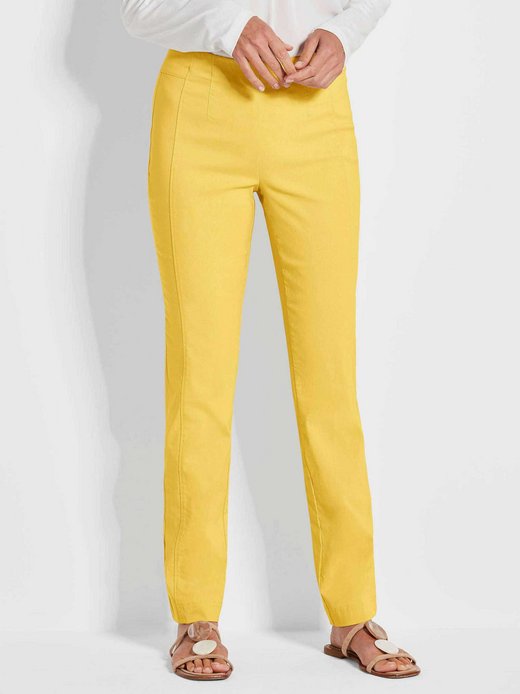 Damen Schlupfhosen Uni - Kurzgöße