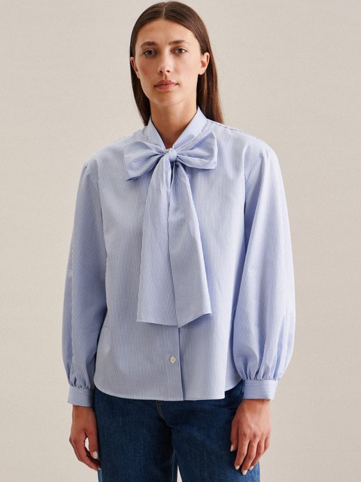Damen Schluppenbluse - Regular Fit