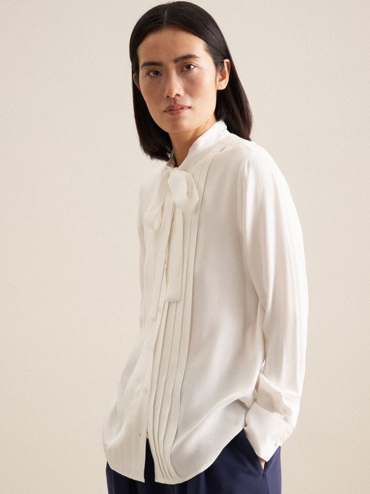 Damen Schluppenbluse - Regular Fit