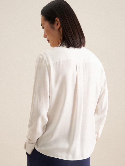 Damen Schluppenbluse - Regular Fit