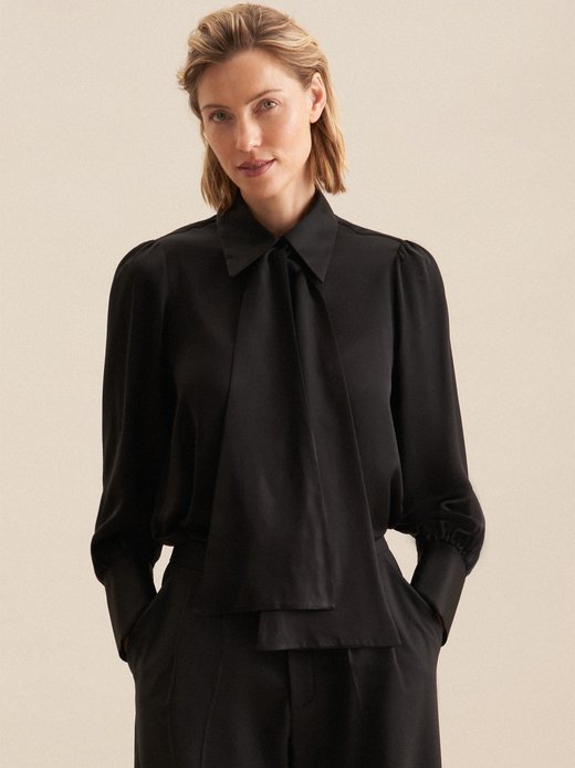 Damen Schluppenbluse - Regular Fit