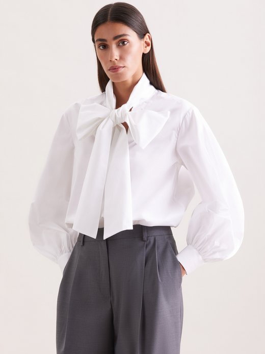 Damen Schluppenbluse - Regular Fit