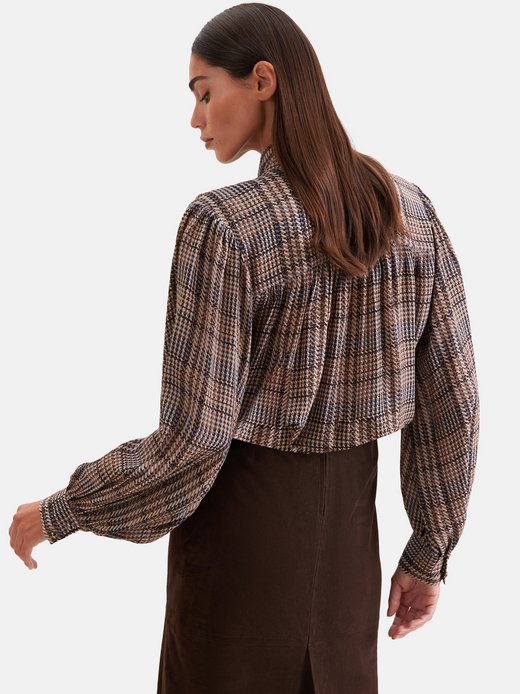 Damen Schluppenbluse - Regular Fit
