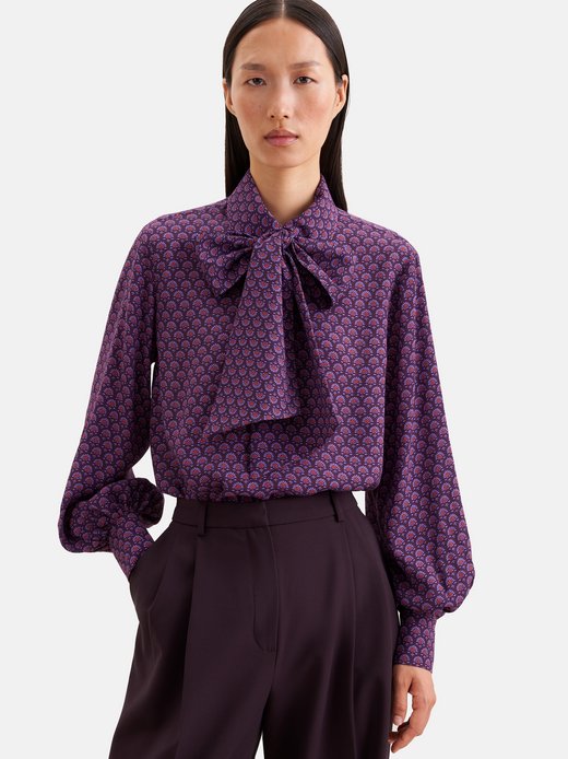 Damen Schluppenbluse - Regular Fit