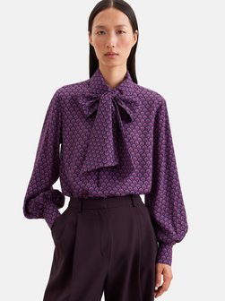Damen Schluppenbluse - Regular Fit