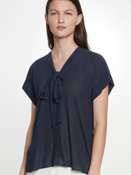Damen Schluppenbluse - Regular fit Fit