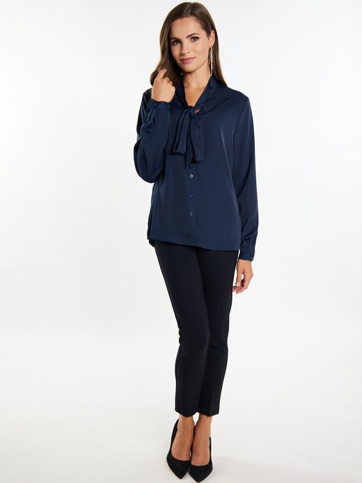 Damen Schluppenbluse