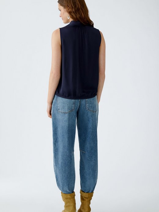 Damen Schluppenbluse