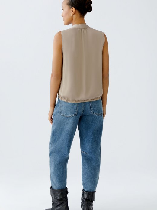 Damen Schluppenbluse