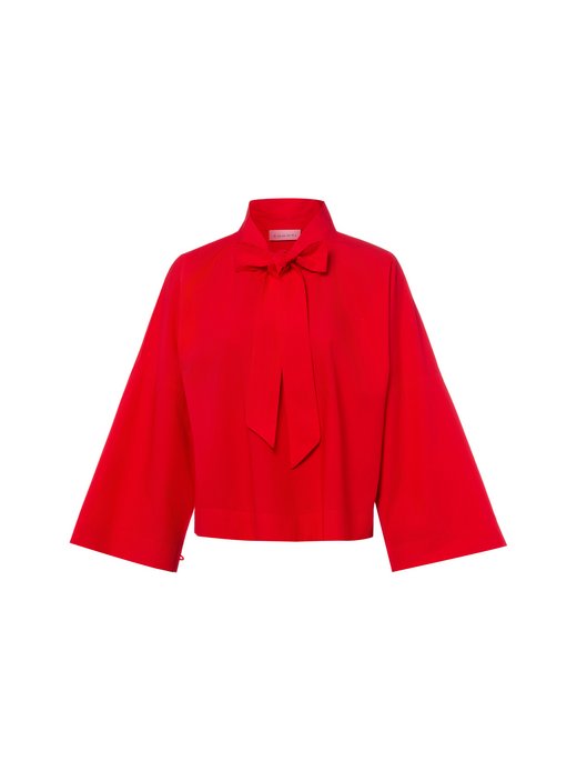 Damen Schluppenbluse