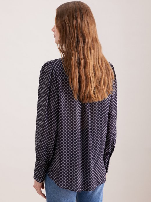 Damen Schluppenbluse