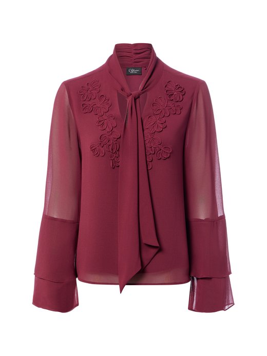 Damen Schluppenbluse