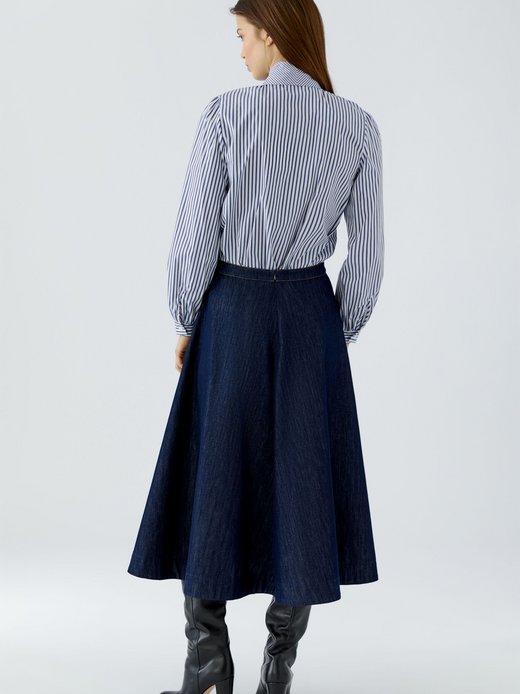Damen Schluppenbluse