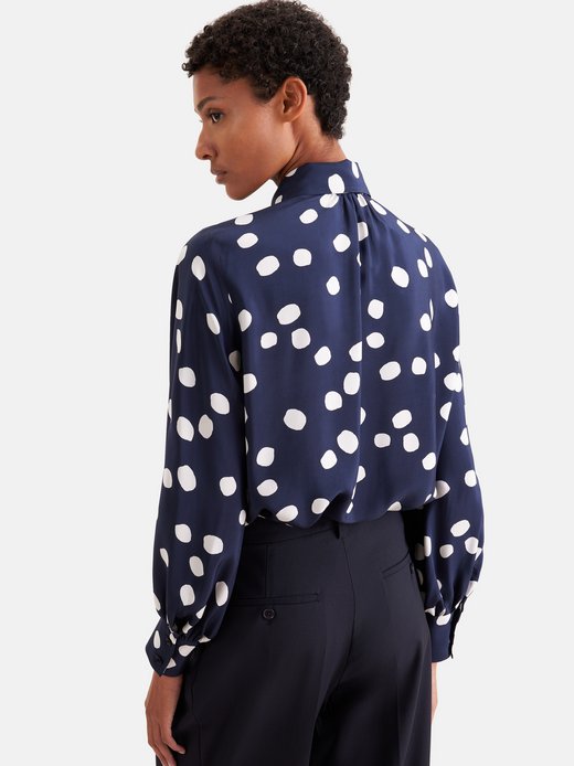 Damen Schluppenbluse