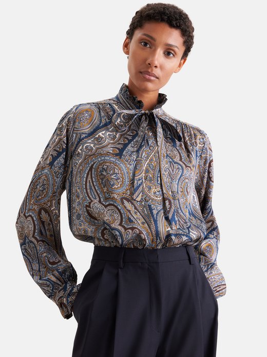Damen Schluppenbluse