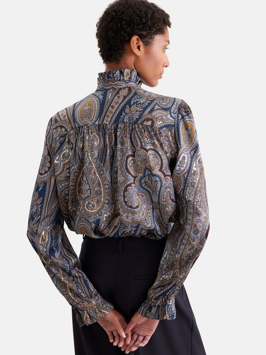 Damen Schluppenbluse