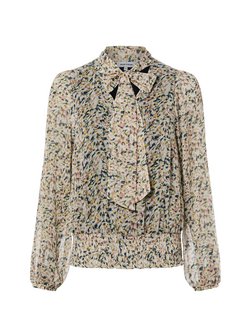 Damen Schluppenbluse