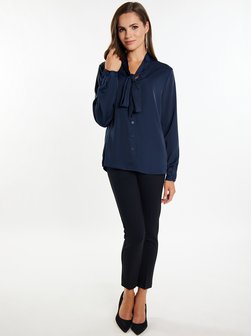 Damen Schluppenbluse