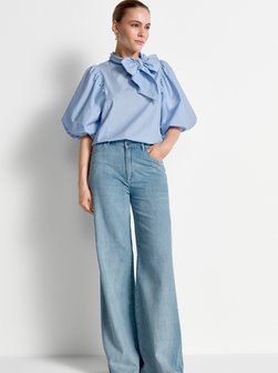 Damen Schluppenbluse