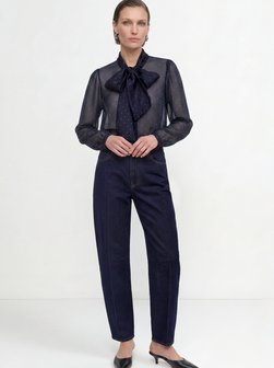 Damen Schluppenbluse