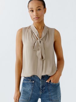 Damen Schluppenbluse