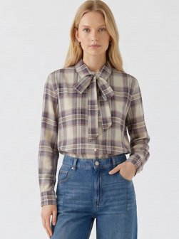 Damen Schluppenbluse