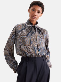 Damen Schluppenbluse