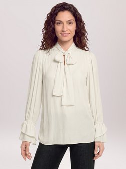 Damen Schluppenbluse