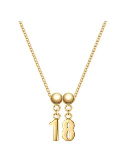 Artikelbild Damen Schmuckset-Zahl 18 von Glanzstücke München in gold uni