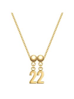 Artikelbild Damen Schmuckset-Zahl 22 von Glanzstücke München in gold uni