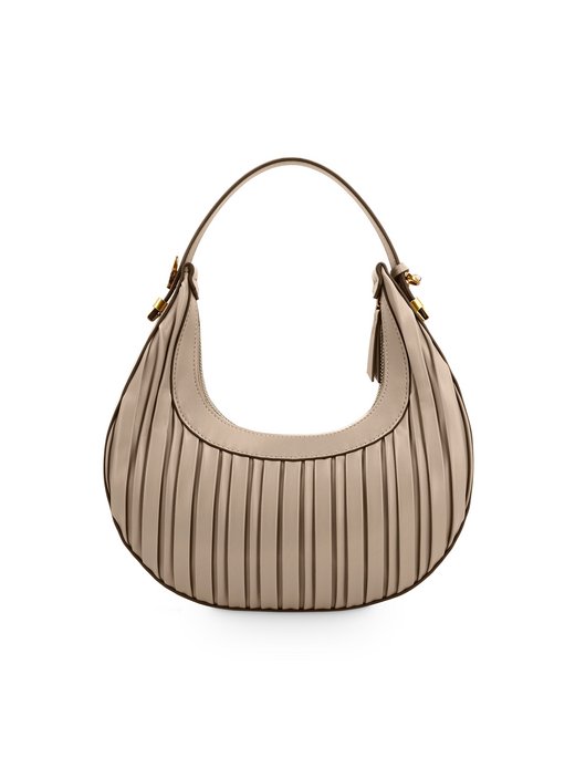 Damen Schultertasche - Croissant