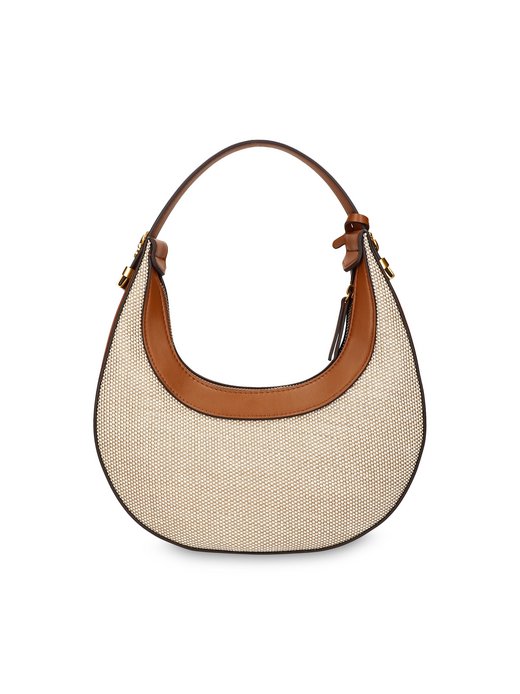 Damen Schultertasche - Croissant