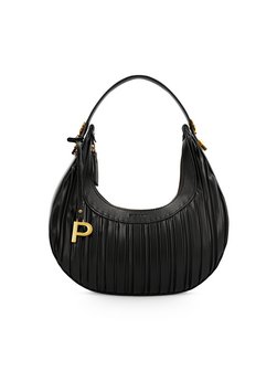 Damen Schultertasche - Croissant