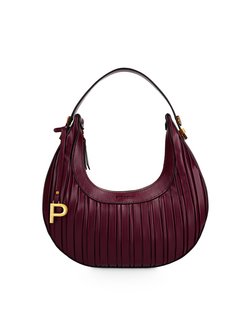 Damen Schultertasche - Croissant