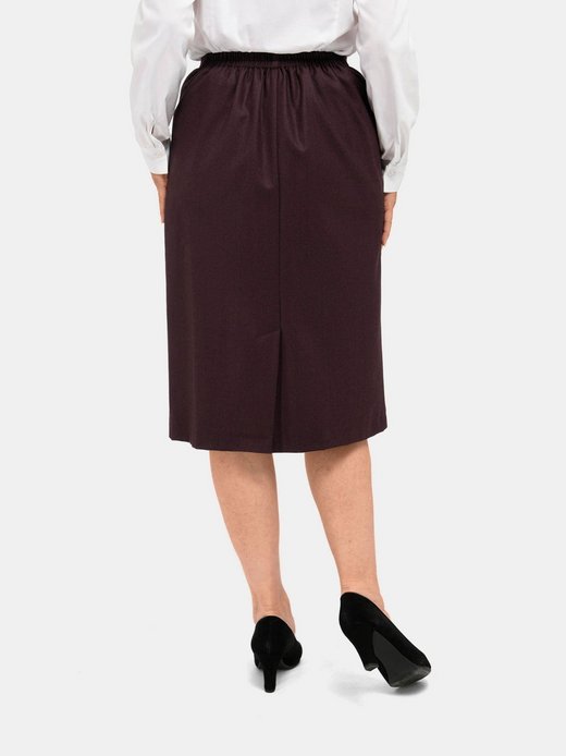 Damen Schurwoll-Schlupfrock