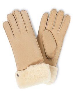 Damen Shearling-Handschuhe - Emma