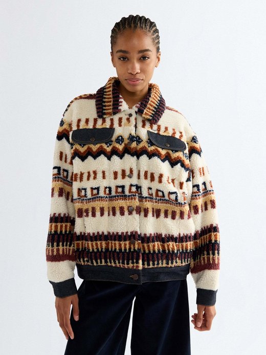 Damen Sherpajacke