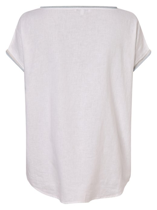 Damen Shirt mit Leinen-Anteil